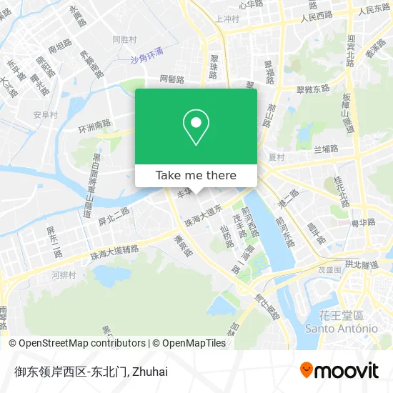 御东领岸西区-东北门 map