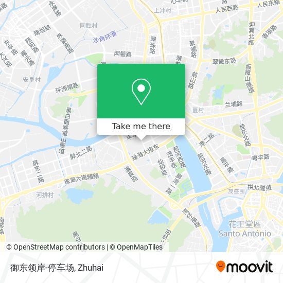 御东领岸-停车场 map