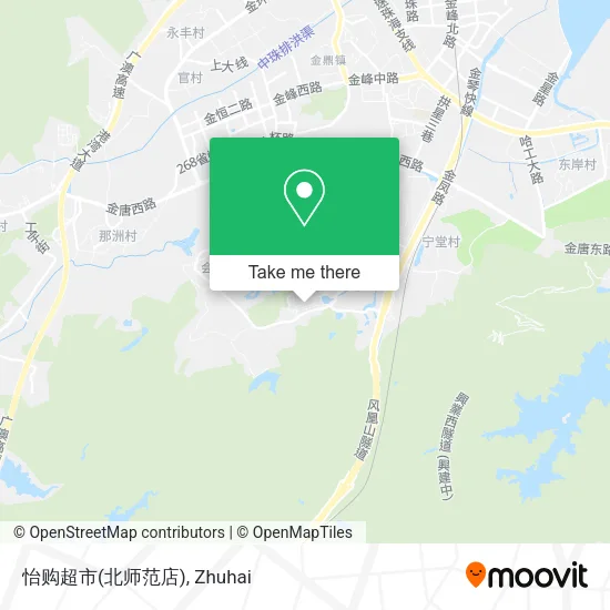 怡购超市(北师范店) map