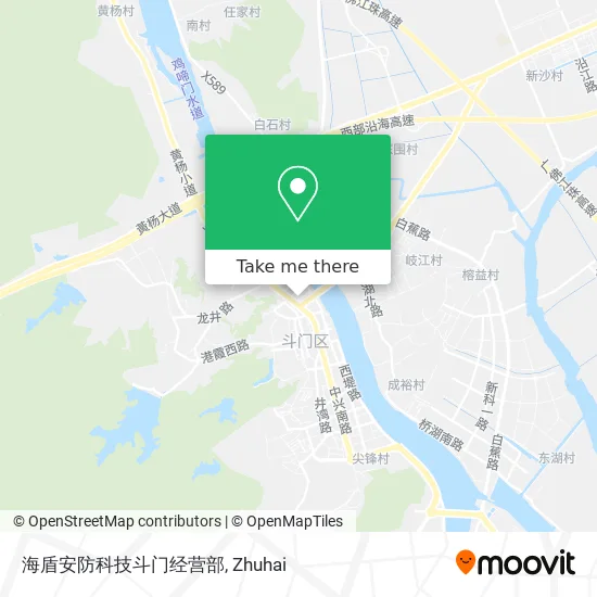 海盾安防科技斗门经营部 map