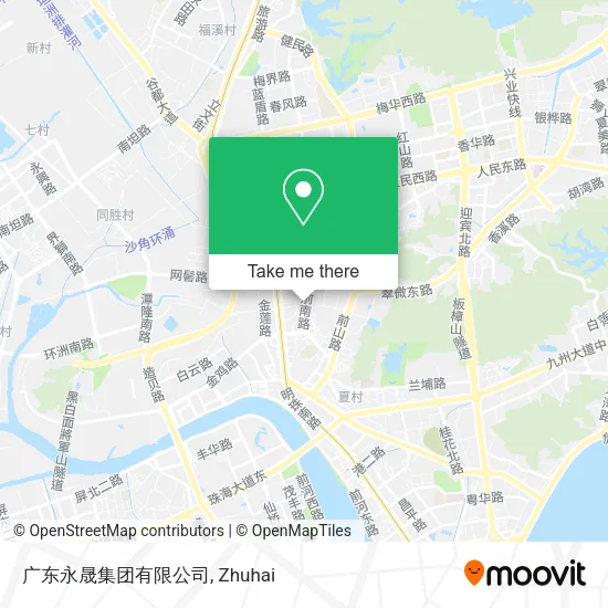 广东永晟集团有限公司 map