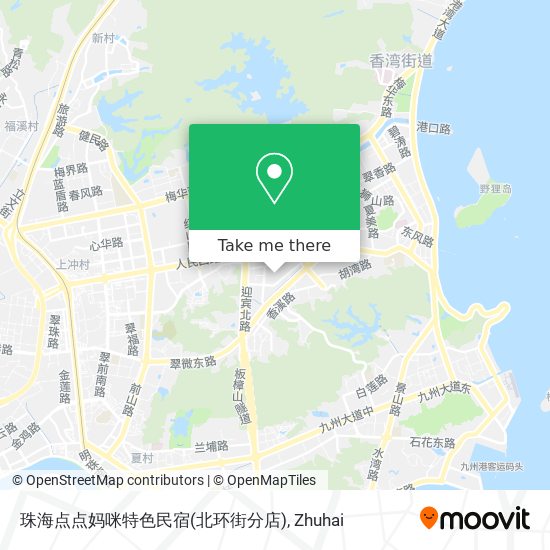 珠海点点妈咪特色民宿(北环街分店) map