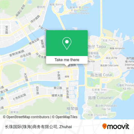 长珠国际(珠海)商务有限公司 map