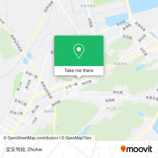 棠安驾校 map