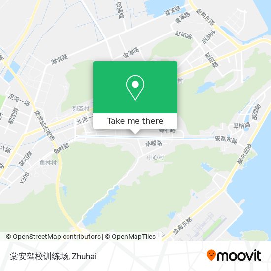 棠安驾校训练场 map