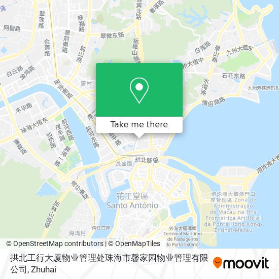 拱北工行大厦物业管理处珠海市馨家园物业管理有限公司 map