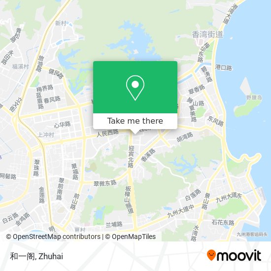 和一阁 map