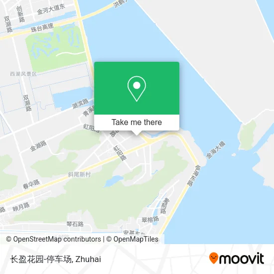 长盈花园-停车场 map