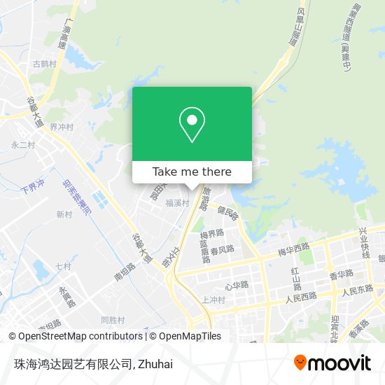 珠海鸿达园艺有限公司 map