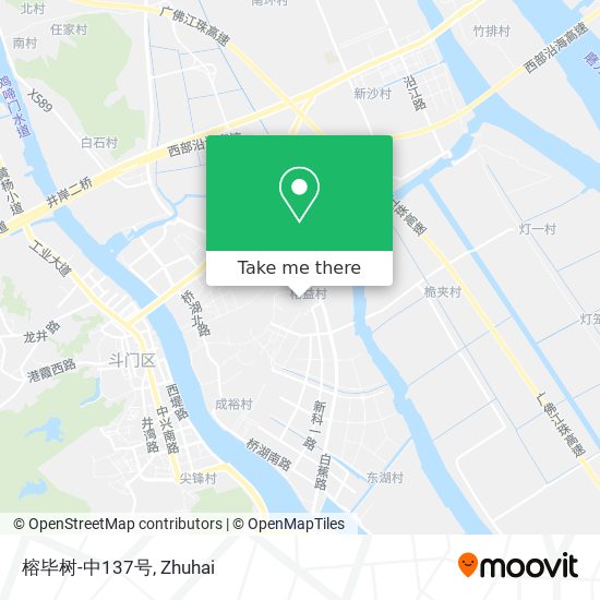 榕毕树-中137号 map
