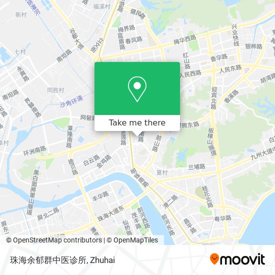 珠海余郁群中医诊所 map