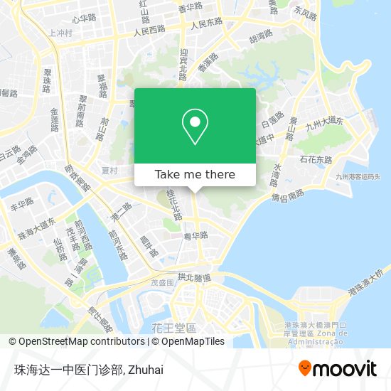 珠海达一中医门诊部 map