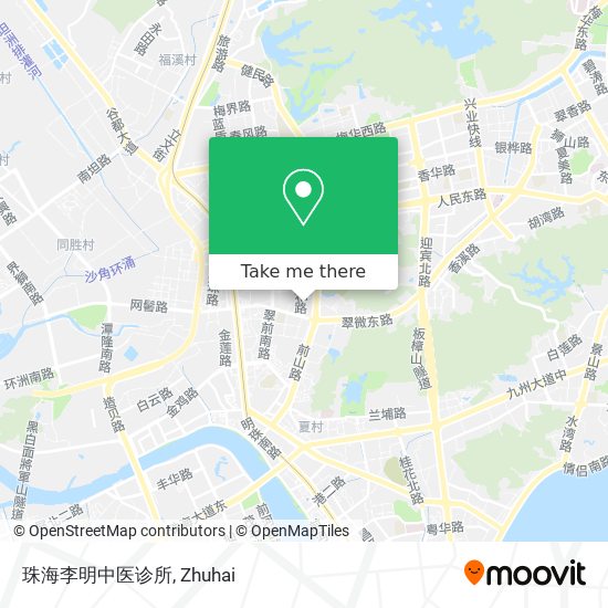 珠海李明中医诊所 map