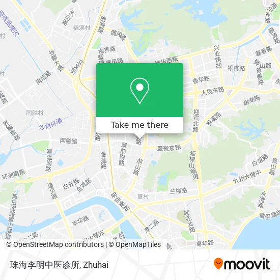 珠海李明中医诊所 map