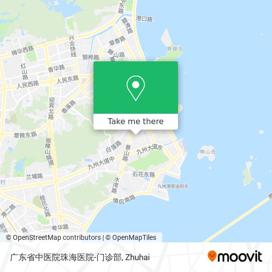 广东省中医院珠海医院-门诊部 map