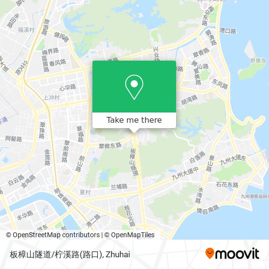 板樟山隧道/柠溪路(路口) map