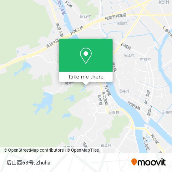 后山西63号 map