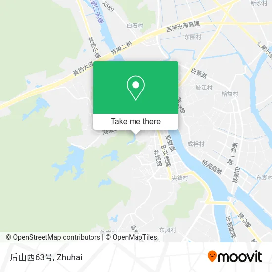 后山西63号 map