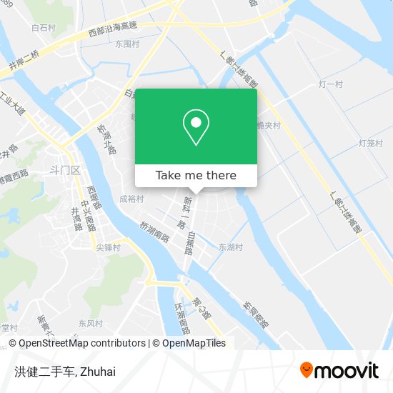 洪健二手车 map