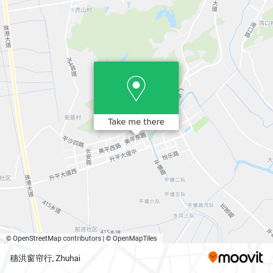 穗洪窗帘行 map