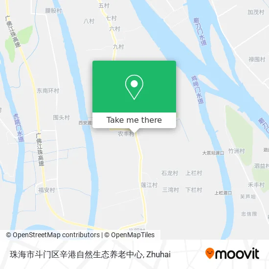 珠海市斗门区辛港自然生态养老中心 map