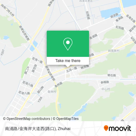 南涌路/金海岸大道西(路口) map