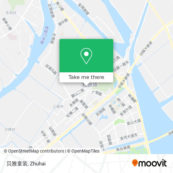 贝雅童装 map