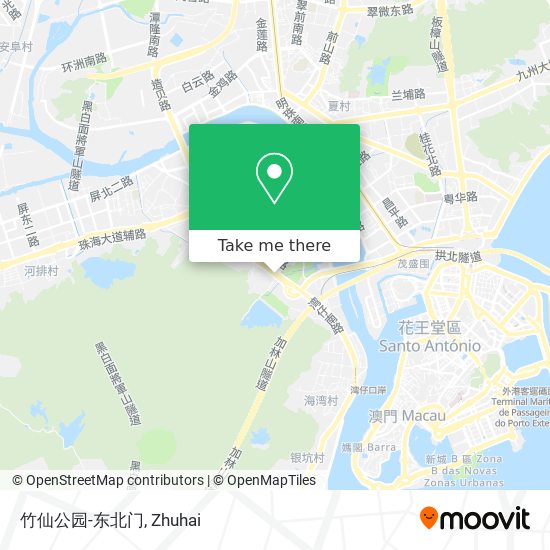 竹仙公园-东北门 map