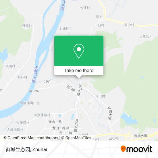 御城生态园 map