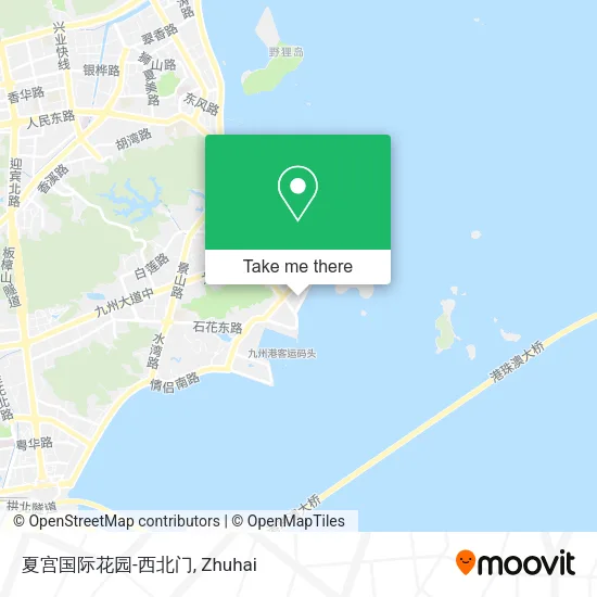 夏宫国际花园-西北门 map