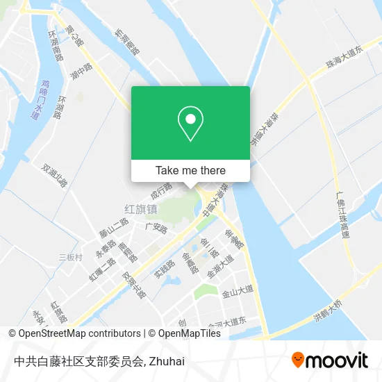 中共白藤社区支部委员会 map