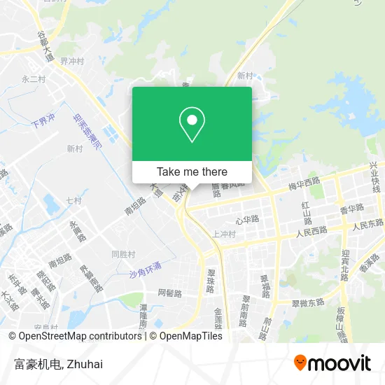 富豪机电 map