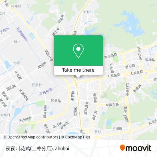 夜夜叫花鸡(上冲分店) map