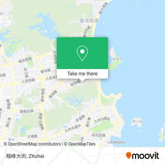 顺峰大街 map