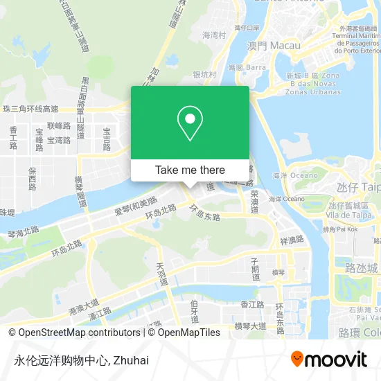 永伦远洋购物中心 map