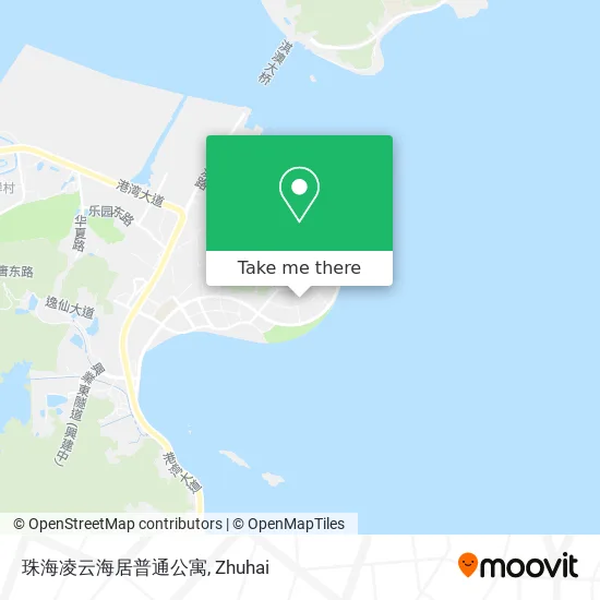 珠海凌云海居普通公寓 map