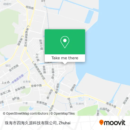 珠海市四海久源科技有限公司 map