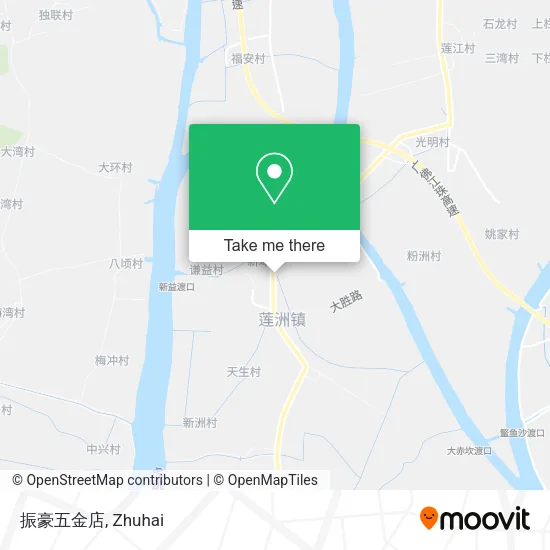 振豪五金店 map