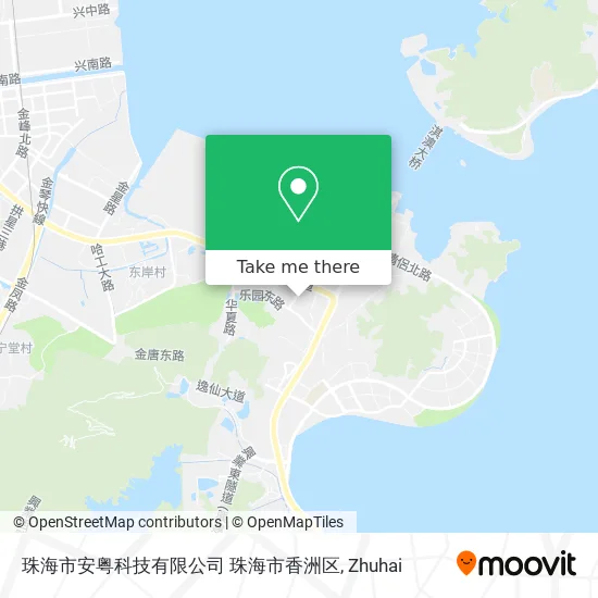 珠海市安粤科技有限公司 珠海市香洲区 map
