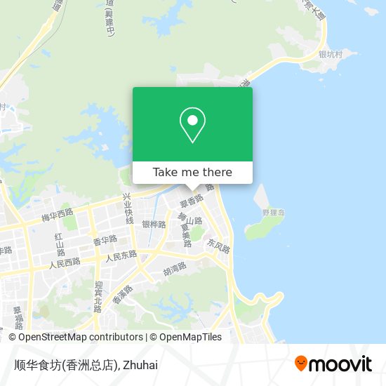 顺华食坊(香洲总店) map