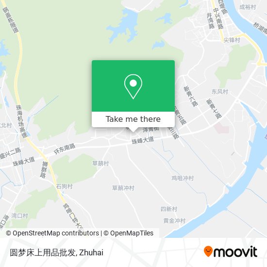 圆梦床上用品批发 map