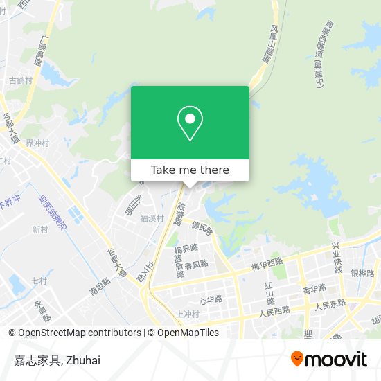 嘉志家具 map