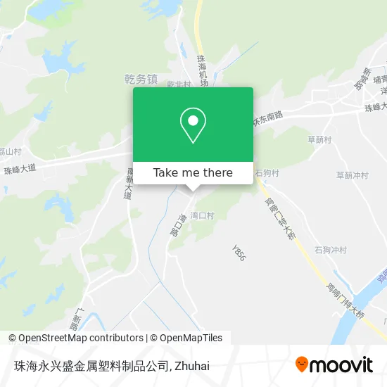 珠海永兴盛金属塑料制品公司 map