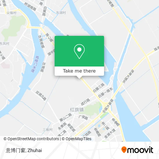 意博门窗 map