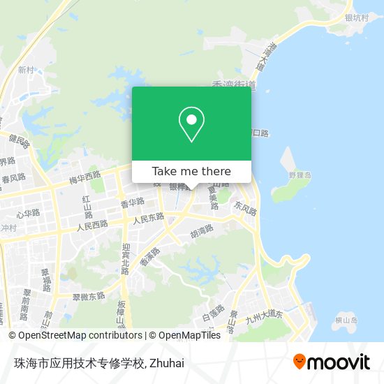 珠海市应用技术专修学校 map