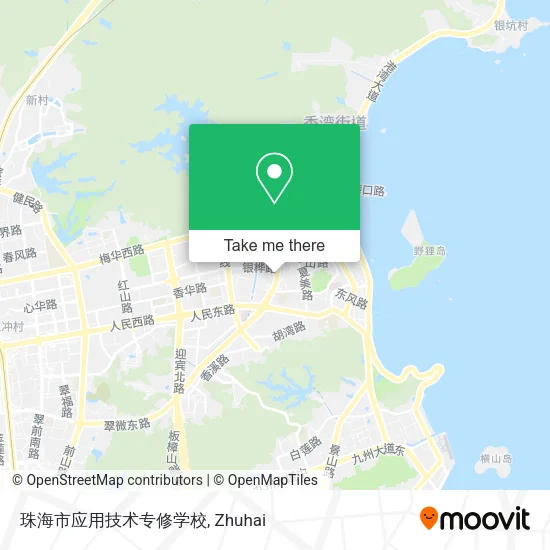 珠海市应用技术专修学校 map