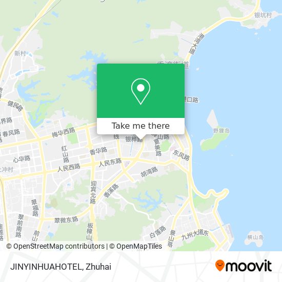 JINYINHUAHOTEL map