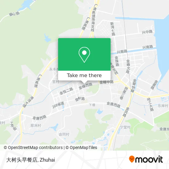 大树头早餐店 map