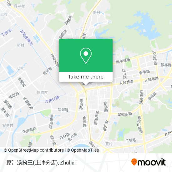 原汁汤粉王(上冲分店) map