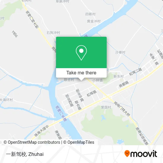 一新驾校 map